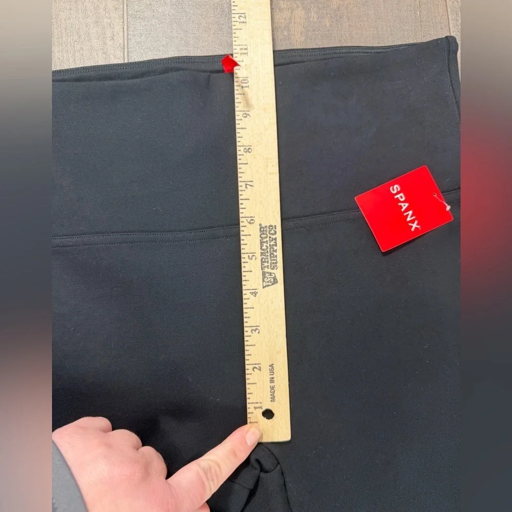 Spanx Black Ponte Ankle Leggings